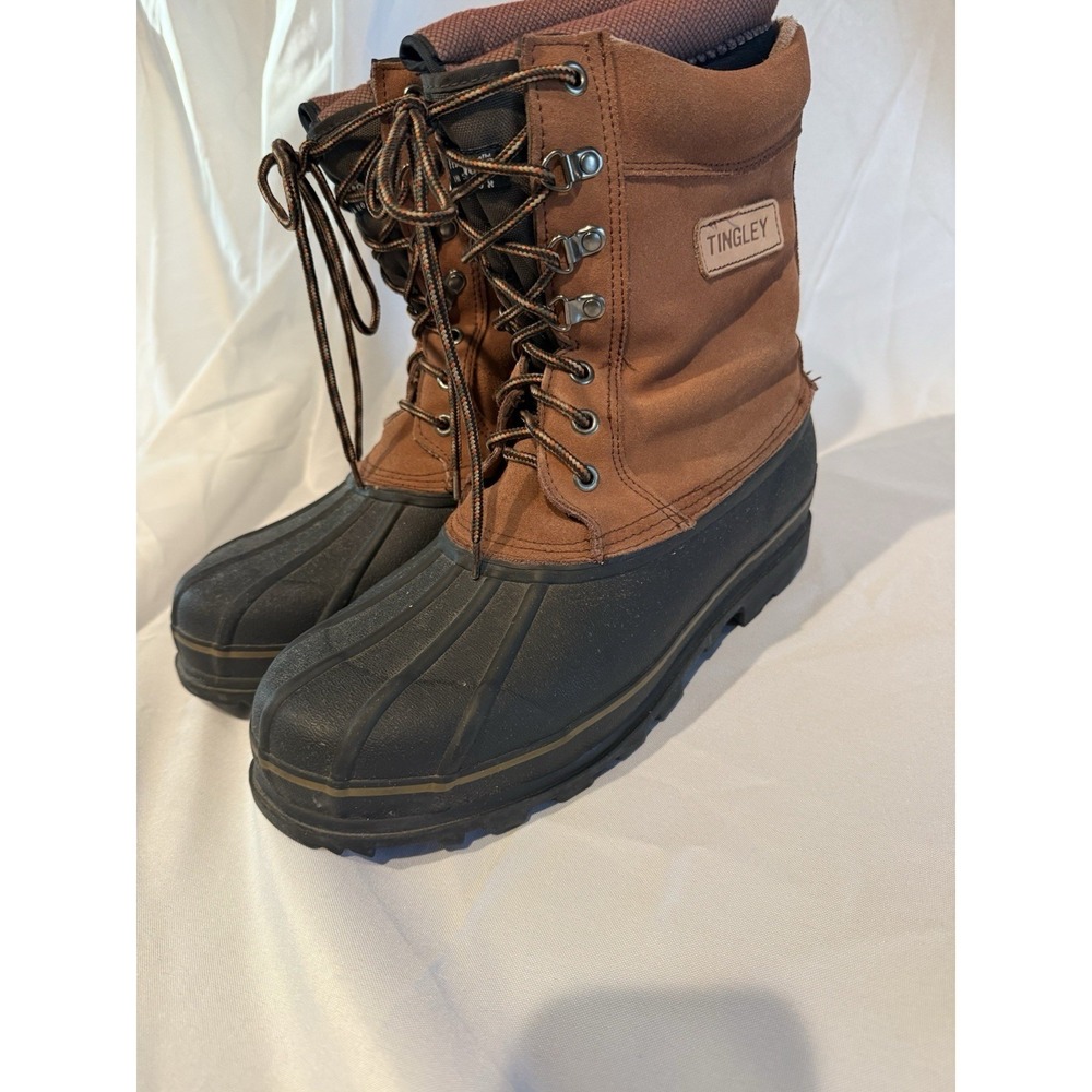 Tingley‎ TMP510 Insulated Waterproof Duck Boots Brown Black Men's 12 Thinsulate